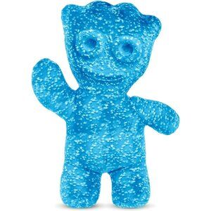 Sour Patch Kids Candy Blue Character Shaped Pillow 16" Plush